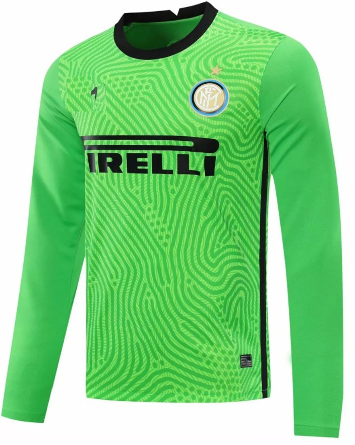 Camisa Inter de Milão 2020 2021 II Away Goleiro manga comprida